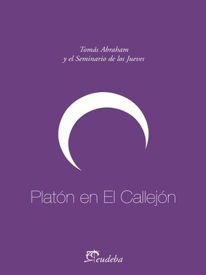 cover image of Platón en el callejón